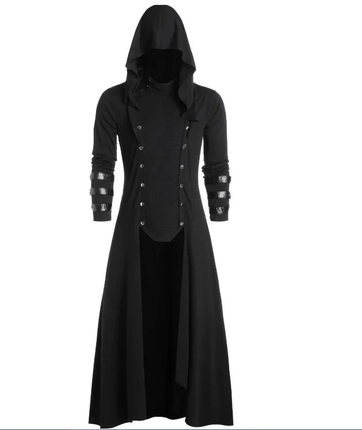 Herren Lange Gothic Jacke | Langarm