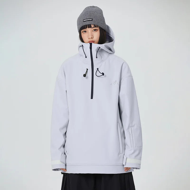 Unisex Funktionelle Skijacke | Mit Kapuze