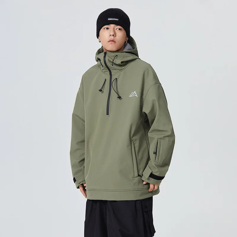 Unisex Funktionelle Skijacke | Mit Kapuze