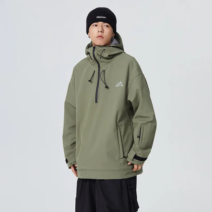 Unisex Funktionelle Skijacke | Mit Kapuze