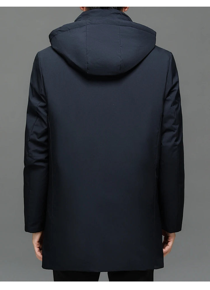 Parka Herren mit Kapuze | Lang