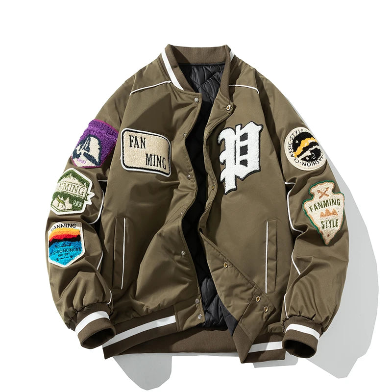Meisterschaft College Jacke für Herren | Flickwerk