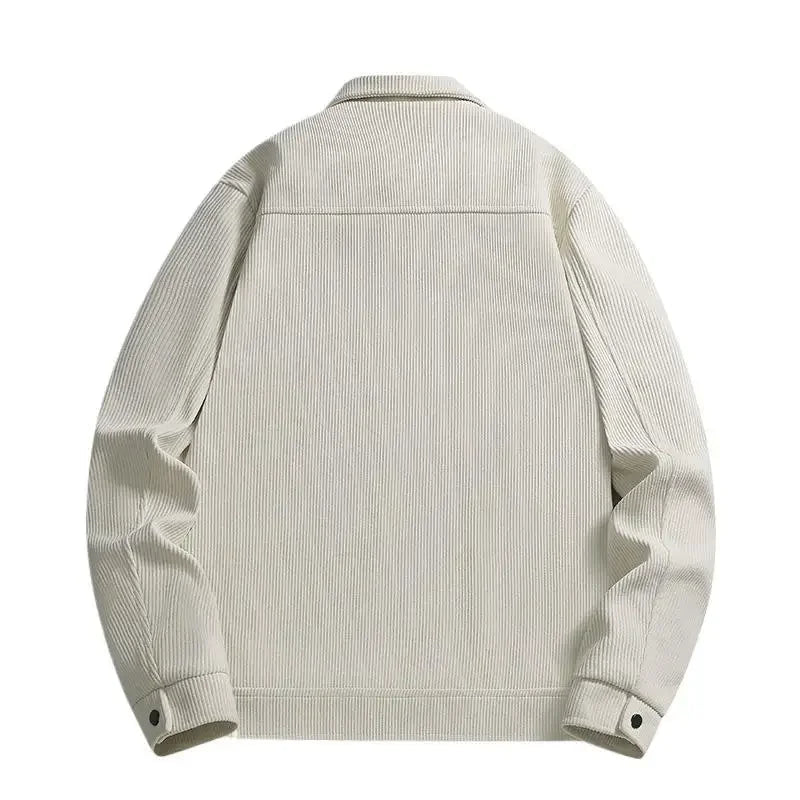Herren-Langarmjacke mit Knopfleiste | Lässig