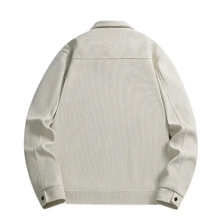 Herren-Langarmjacke mit Knopfleiste | Lässig
