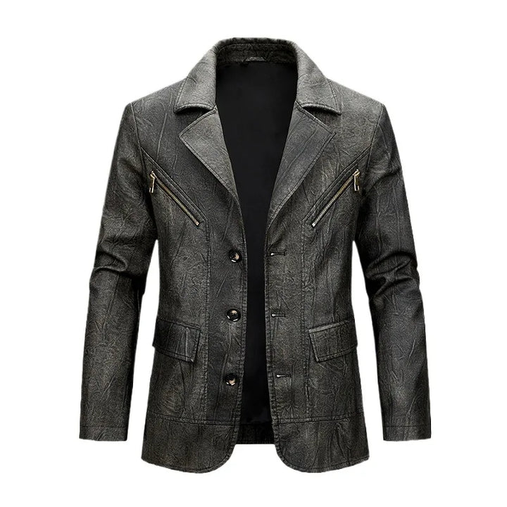 Herren Einreiher Trench Coat | Schmal geschnitten