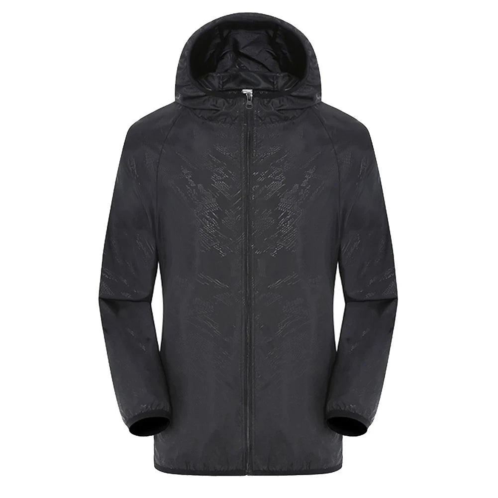 Wasserdichte Regenjacke für Herren | Lässig