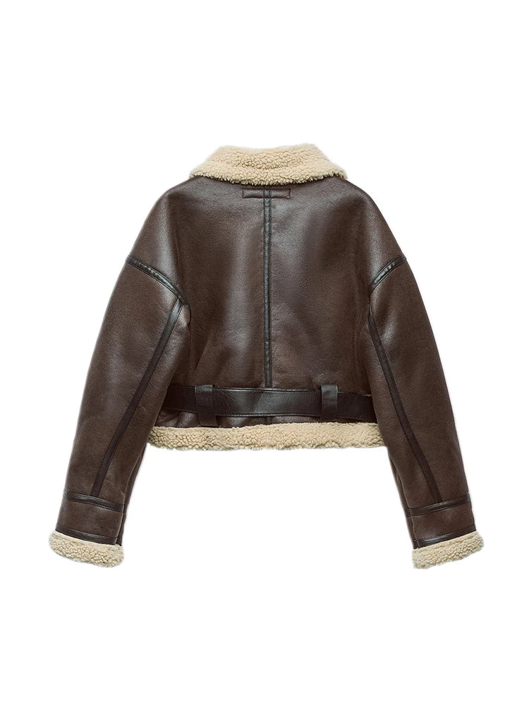 Lässige Kurzjacke mit Reißverschluss für Damen | Praktisch