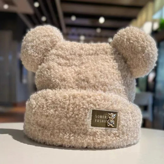 Bezaubernde teddy-ohr wintermütze