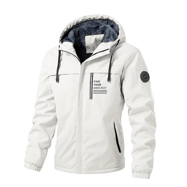 Ski Jacke mit Kapuze für Herren | Wetterfest