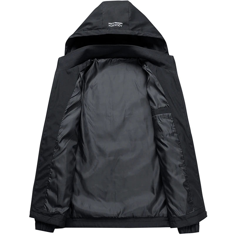 Herren Im Freien Wander Windjacke | Kapuze
