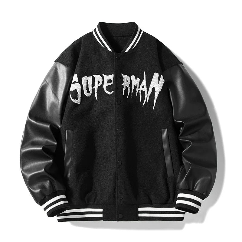 Einzigartige College Jacke im Baseball-Stil für Herren | Modisch