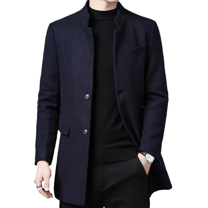 Woll Jacke für Herren | Lockerer Schnitt