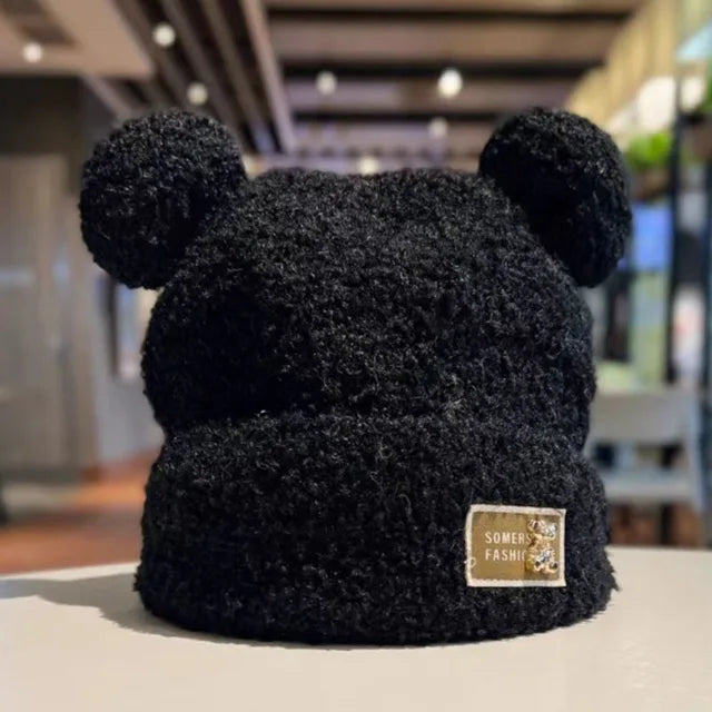 Bezaubernde teddy-ohr wintermütze