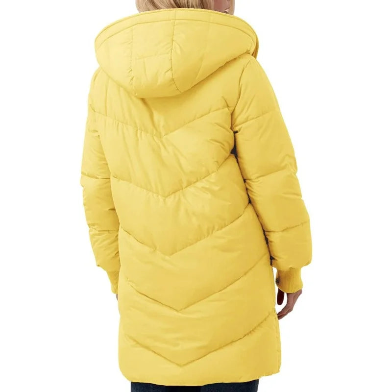 Winter Warme Parka Damen | mit Kapuze