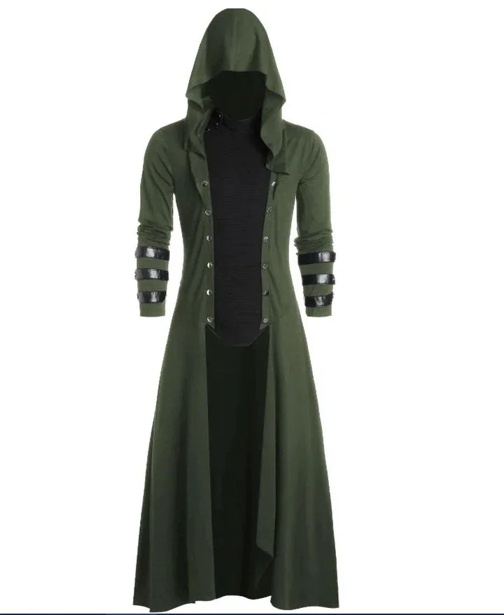 Herren Lange Gothic Jacke | Langarm