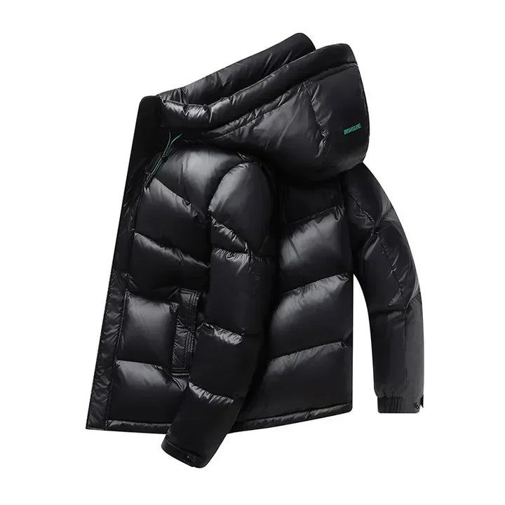 Herren Winter Daunen Jacke mit Kapuze | Kalt