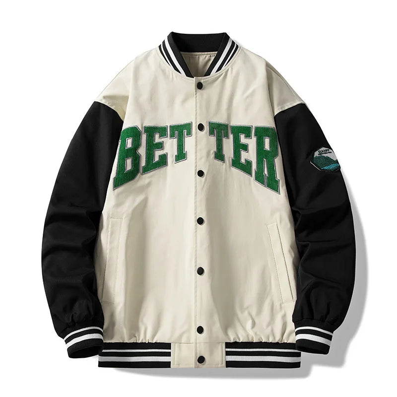 Einzigartige College Jacke im Baseball-Stil für Herren | Modisch