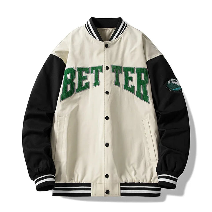 Einzigartige College Jacke im Baseball-Stil für Herren | Modisch
