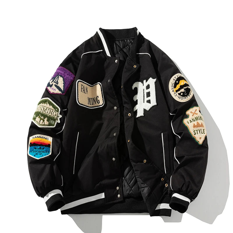 Meisterschaft College Jacke für Herren | Flickwerk