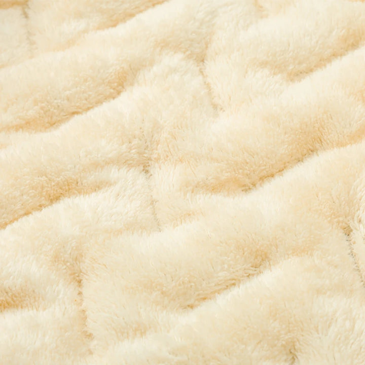 Winddichte Fleece Steppjacke mit Kapuze für Herren | Lässig