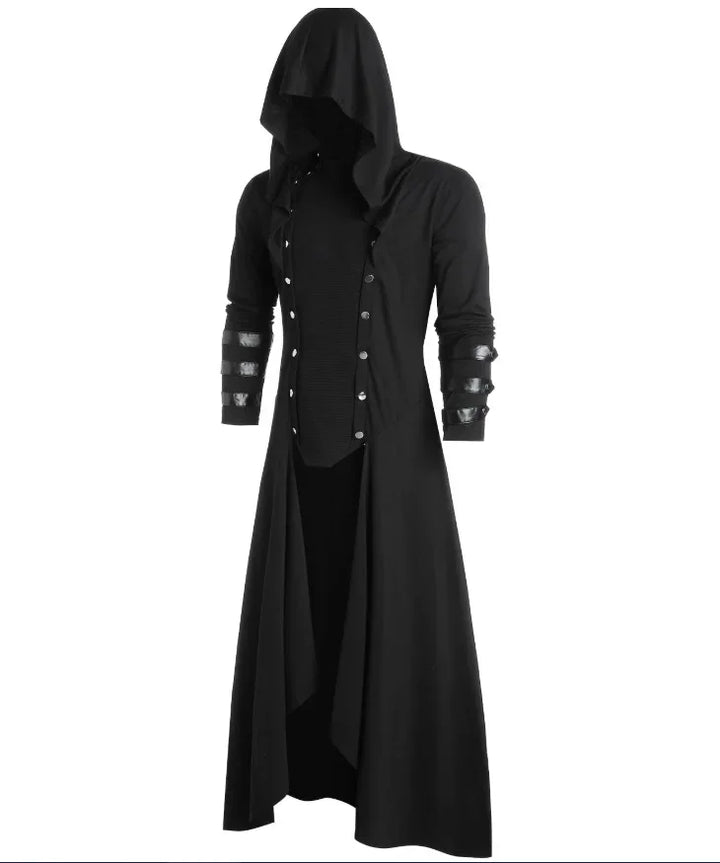 Herren Lange Gothic Jacke | Langarm