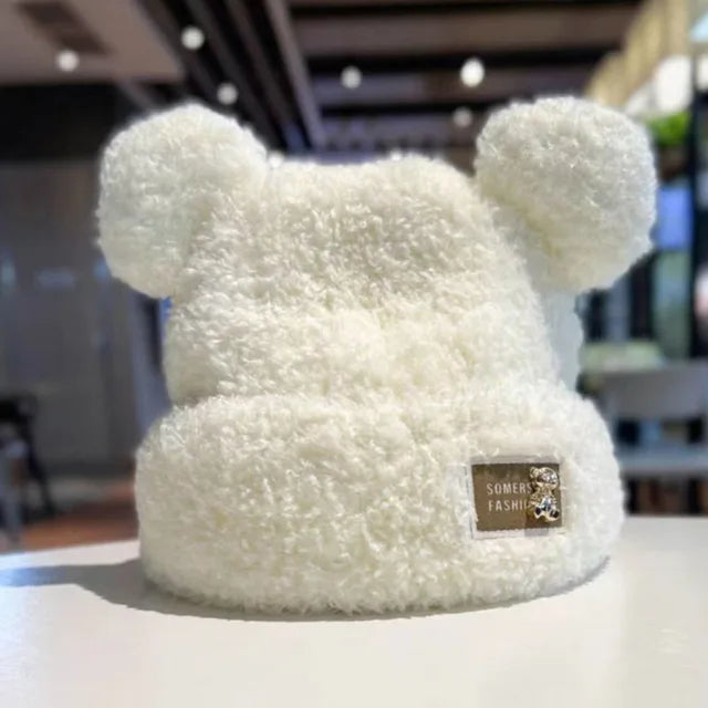 Bezaubernde teddy-ohr wintermütze