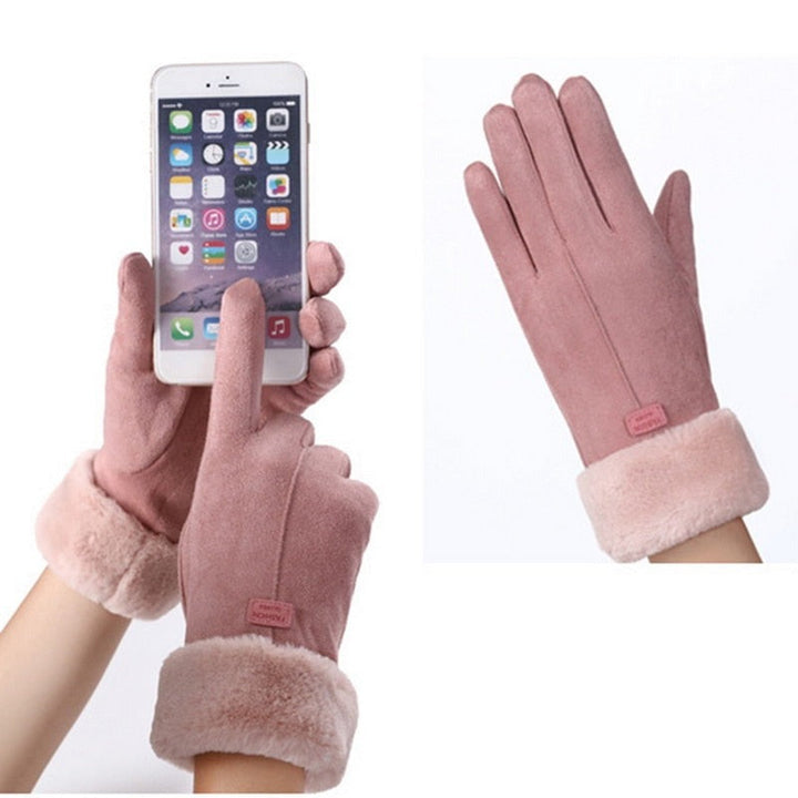 Warme winterhandschuhe für frauen