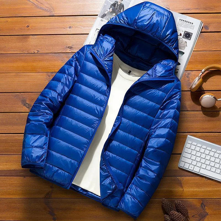 Warme Fleece Steppjacke für Herren | Lässig