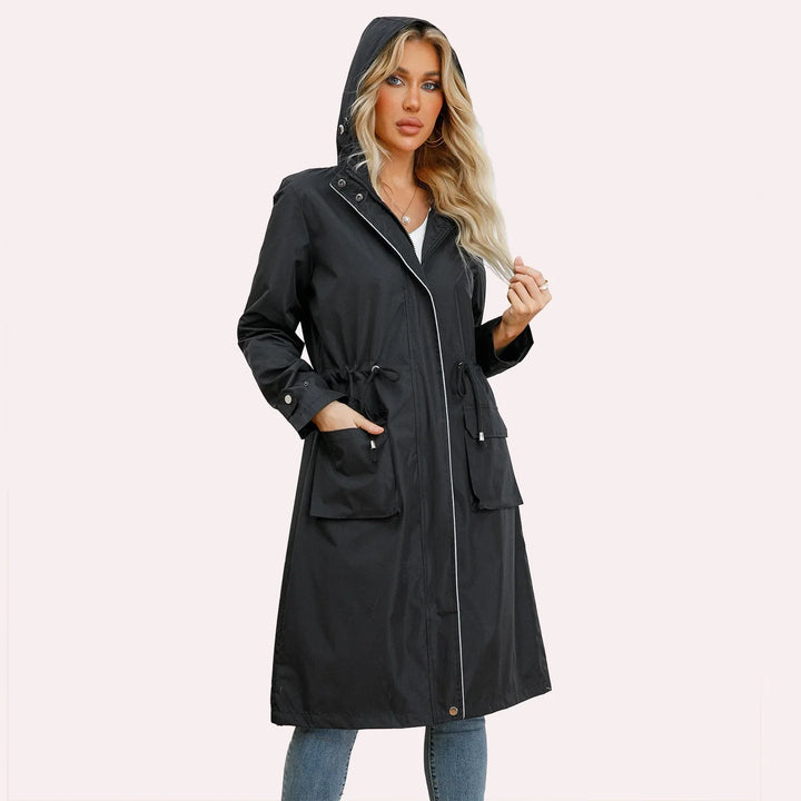 Regenjacke mit Kapuze für Damen | Herbst