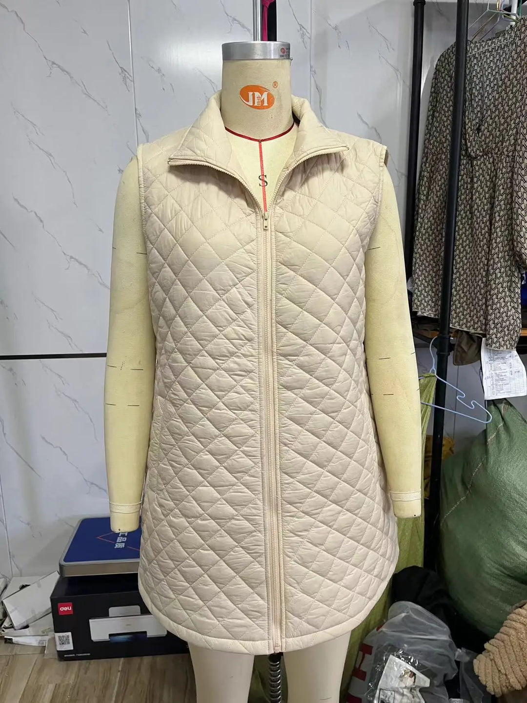 Damen Winter Warm Pufferweste | Ärmellos