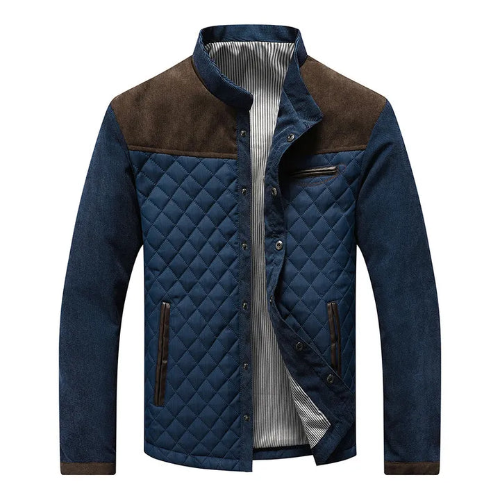 Herren Lässige Bomber Jacke | Knopf Daunen