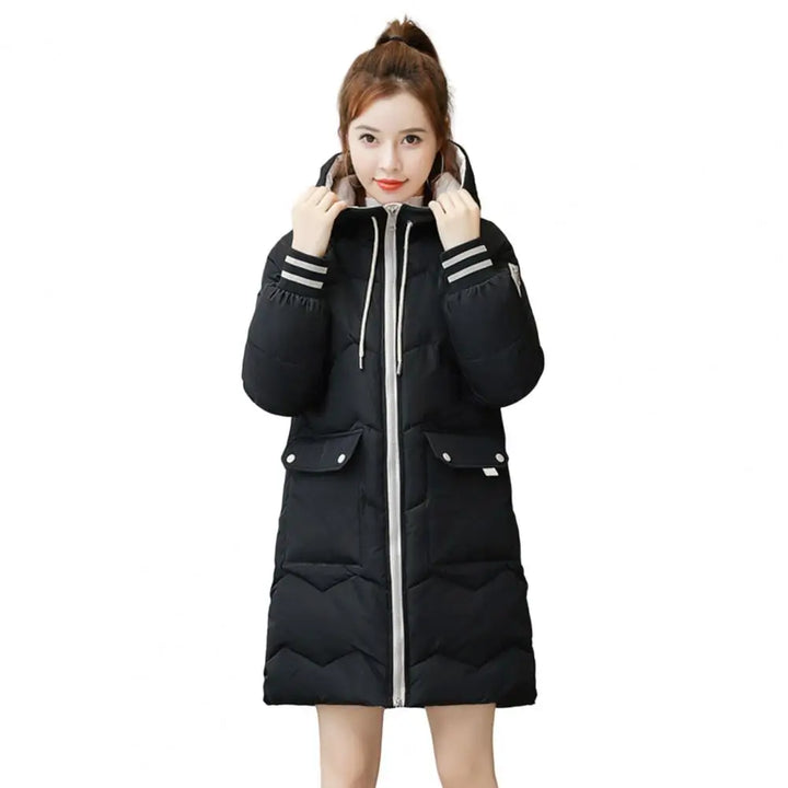 Langer Daunen Parka Damen | Bomber