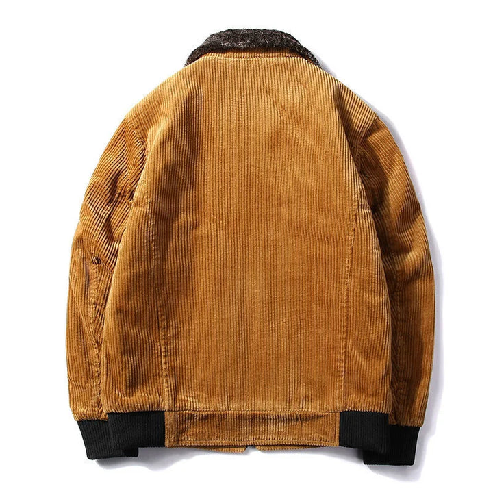 Herren Warme Dicke Reißverschlussjacke | Übergroß