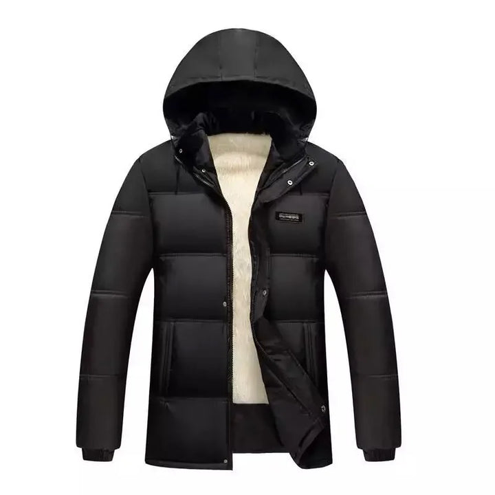 Daunen Jacke mit Kapuze für Herren | Warme