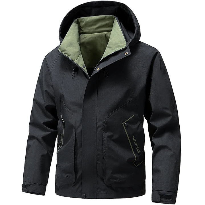 Softshell Skijacke mit Kapuze für Herren | Winddicht