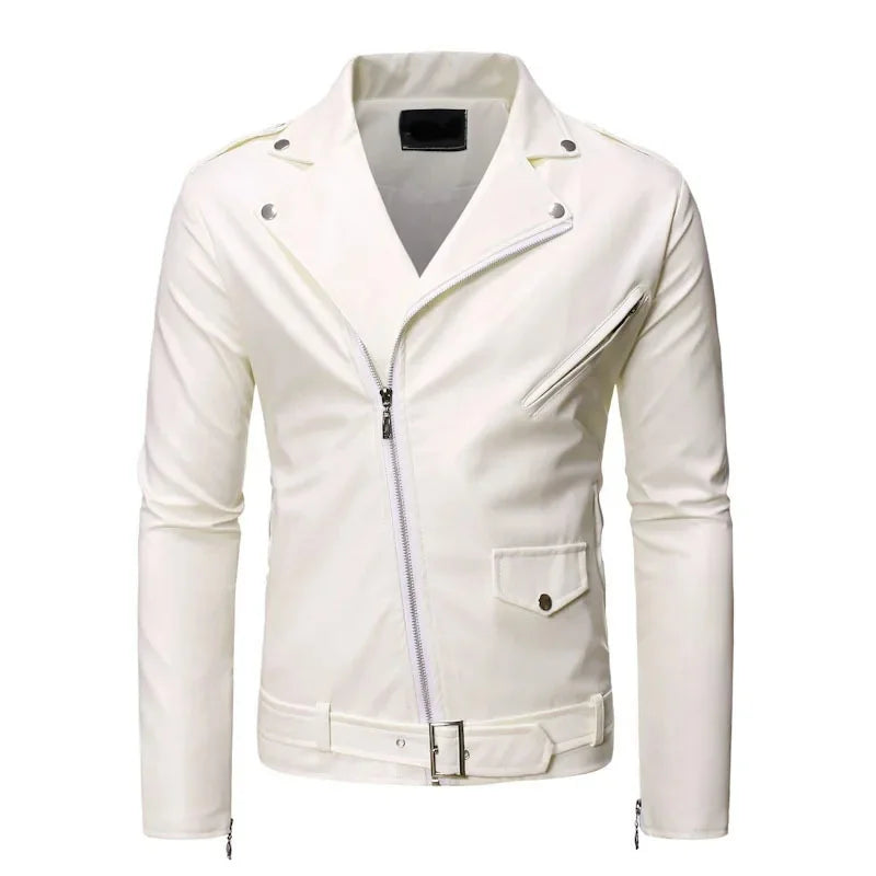Herrenjacke mit Reißverschluss und Kragen | Mehrere Taschen