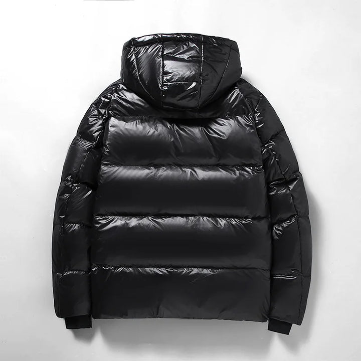 Herren Winter Daunen Jacke | Mit Kapuze