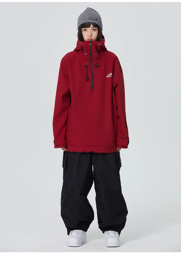 Unisex Funktionelle Skijacke | Mit Kapuze