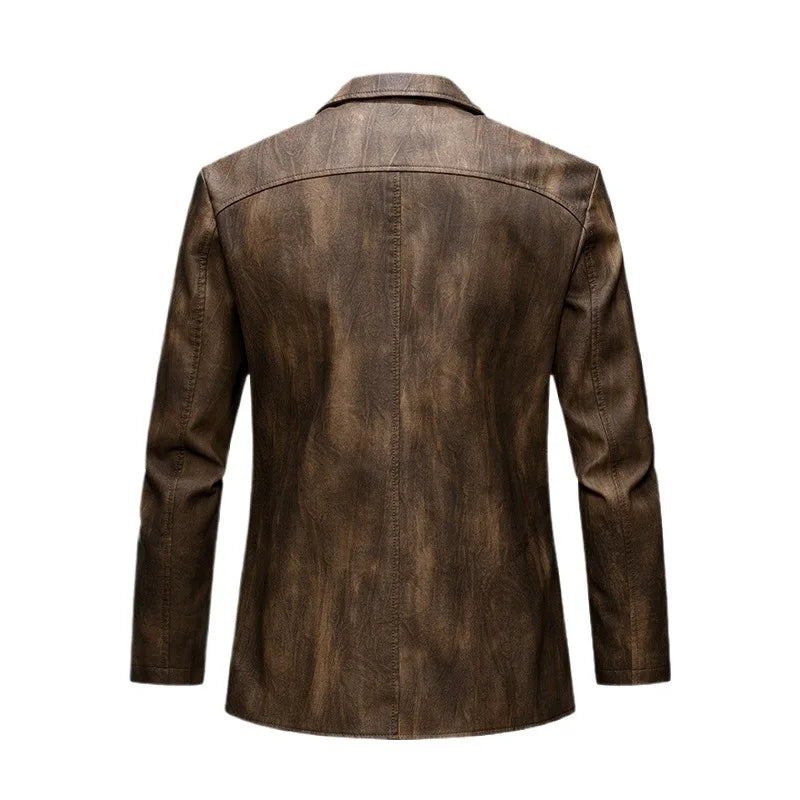 Herren Einreiher Trench Coat | Schmal geschnitten
