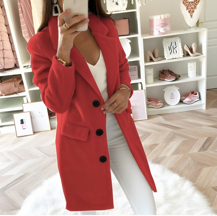 Damen Moderne Teddy Jacke | Langer