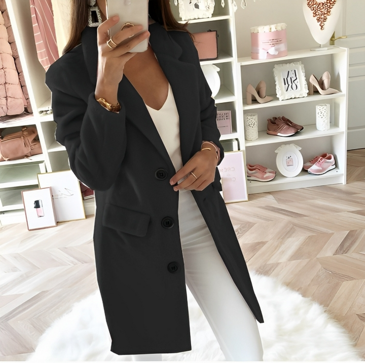 Damen Moderne Teddy Jacke | Langer