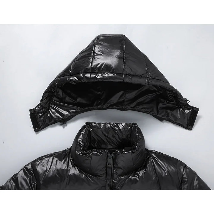 Herren Winter Daunen Jacke | Mit Kapuze