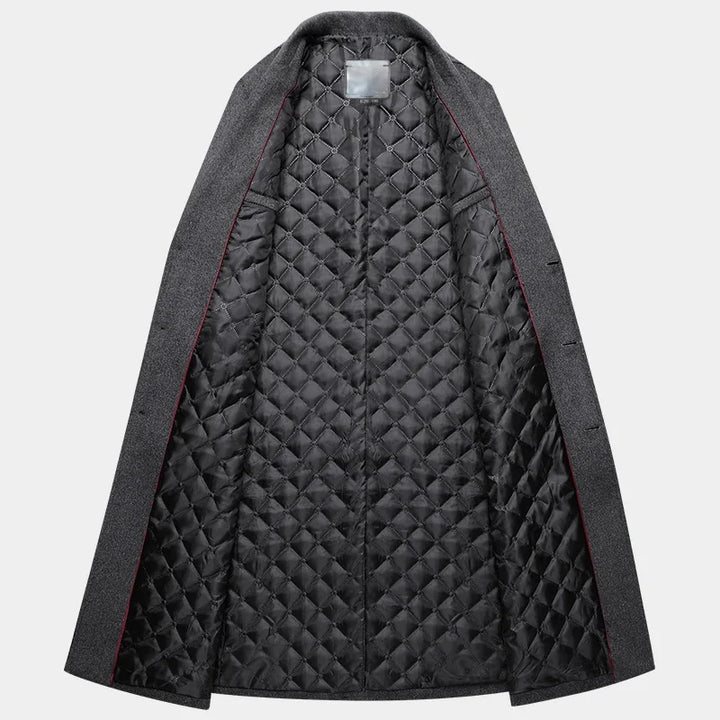 Lange Woll Jacke für Herren | Übermantel
