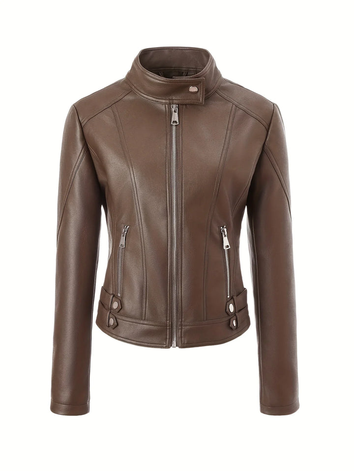 Jacke mit Stehkragen für Frauen | Modisch