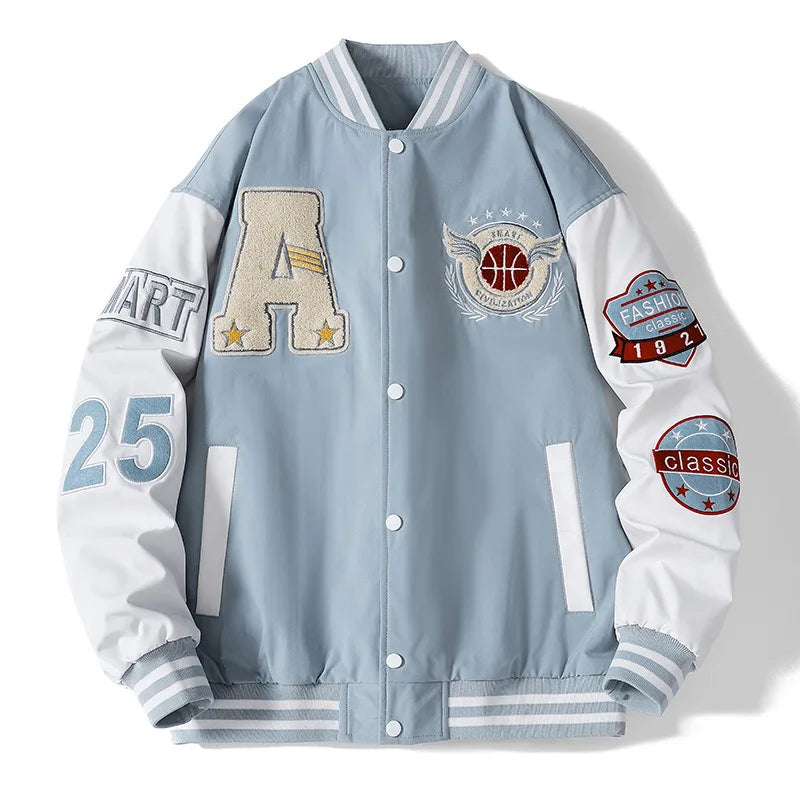Einzigartige College Jacke im Baseball-Stil für Herren | Modisch