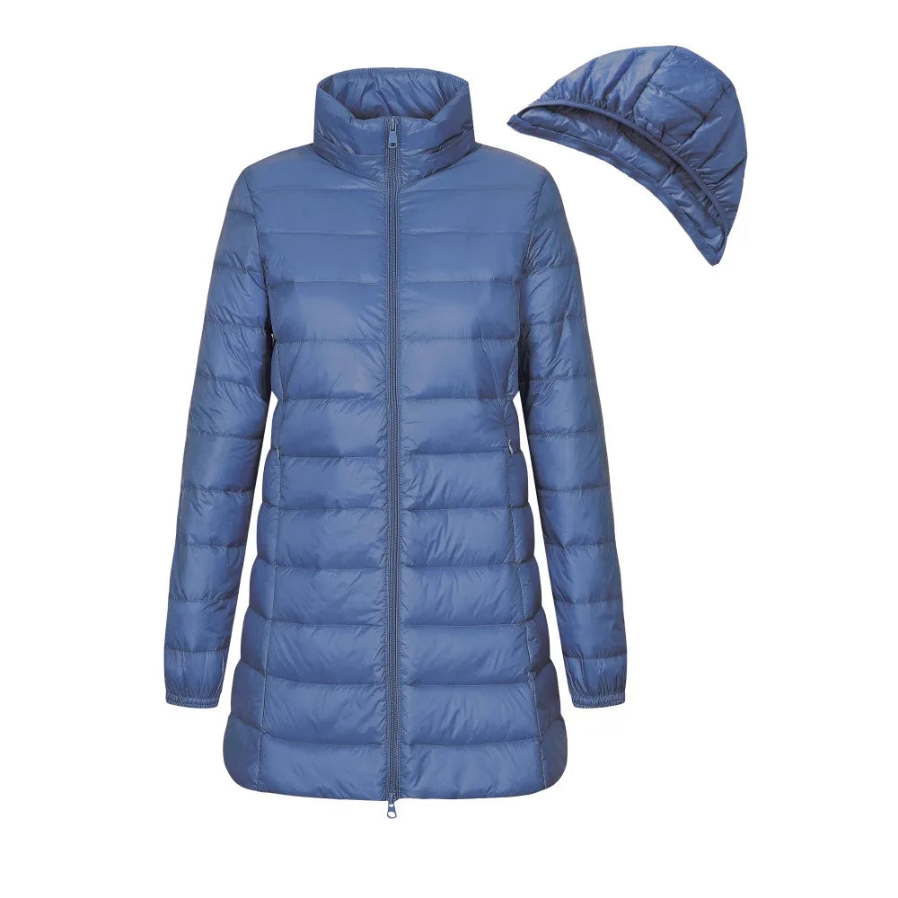 Daunen Jacke für Damen mit Kapuze | Modisch