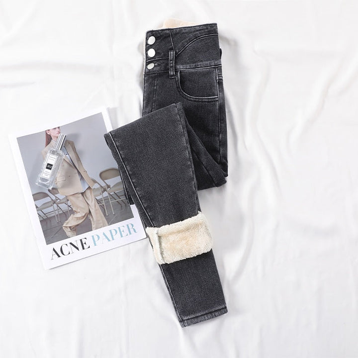 Winter-thermohose für frauen