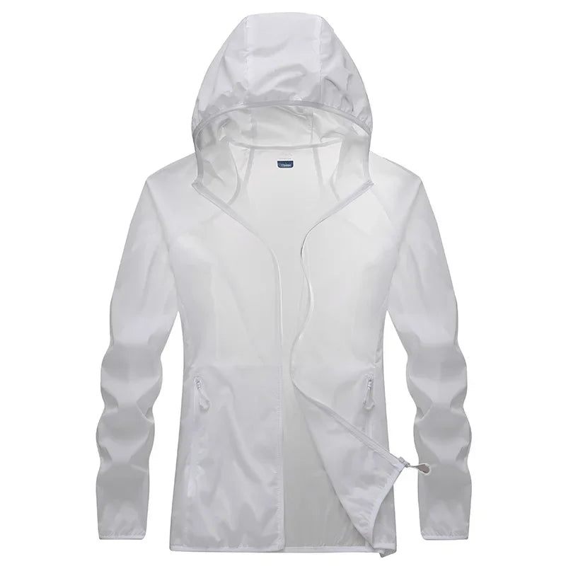 Unisex Kapuzen Windjacke | Reißverschluss