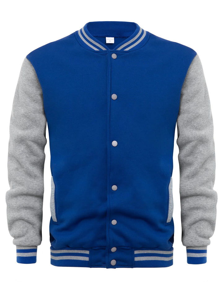 Modisch College Jacke für Herren | Schaltfläche