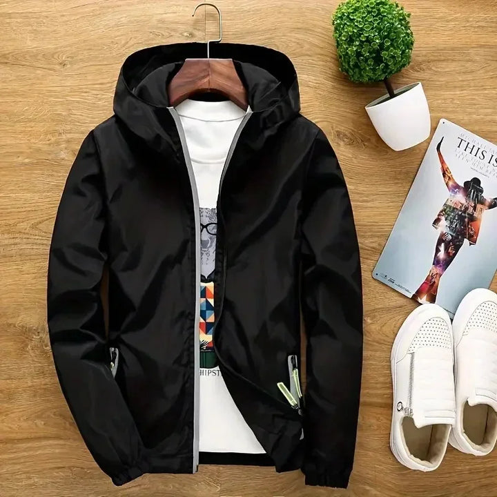 Damen Langarm Windjacke | Reißverschluss